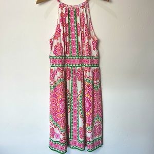 🌸 Preppy Floral Summer Dress 🌸